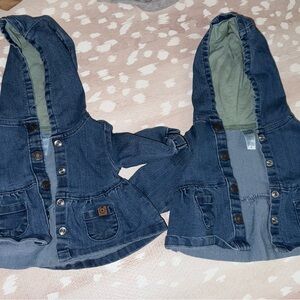 Stylish Denim Kids Jacket with Hood